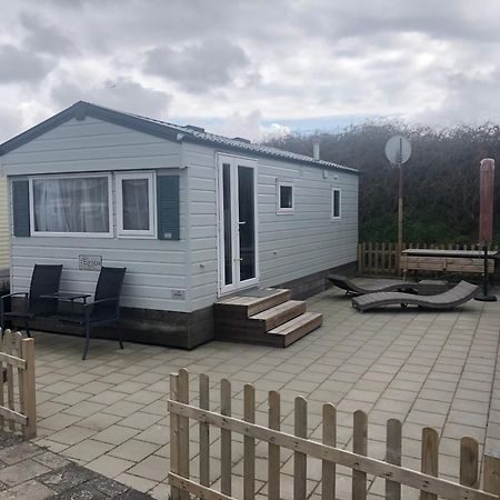Luxe Chalet Op Camping Duindoorn, Ijmuiden Aan Zee, In De Buurt Van F1 Circuit Zandvoort En Bloemendaal Op Loopafstand Strand Bagian luar foto